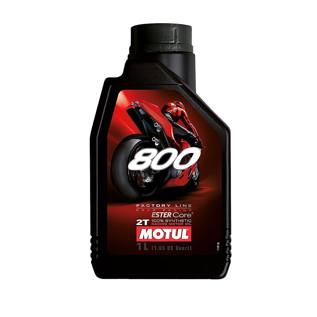 Aceite Motul 800 Fl Road Racing 2t X 1l