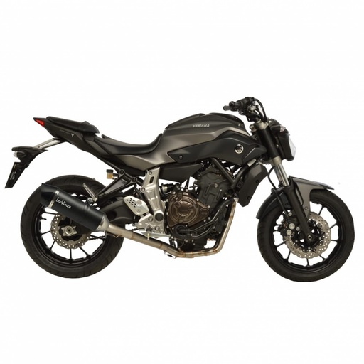 [14105E] Full system Leovince Lv One Evo Yamaha MT-07 2014-20