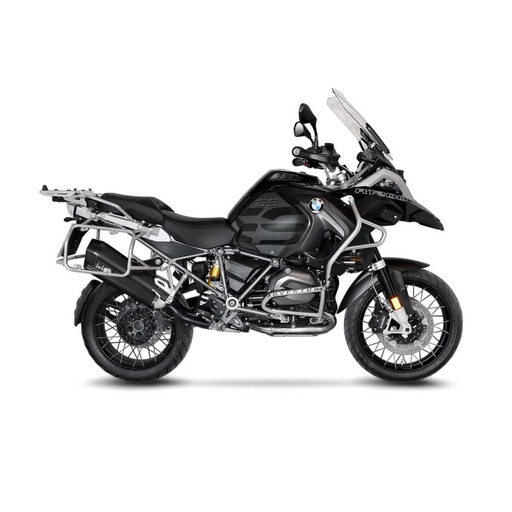 [15301B] Exosto Slip-on Leovince LV12 Black BMW R1250GS / Adventure
