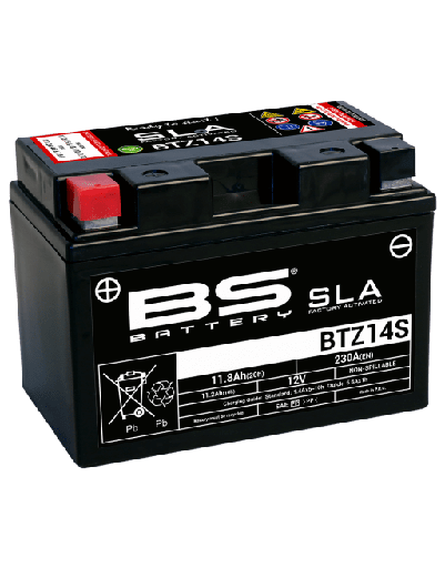 [BTZ14S] Bateria BS BTZ14S-SLA / YTZ14S