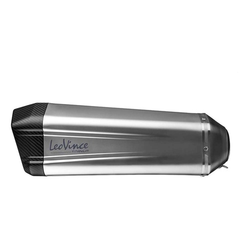 [9789T] Exosto Universal Leovince LV12 Titanio Ø75