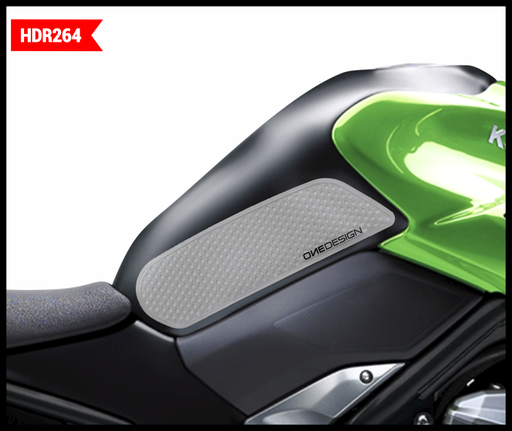 [HDR264] Protectores de Tanque Laterales OneDesign HDR Z900 Kawasaki 2017/2018 transparent