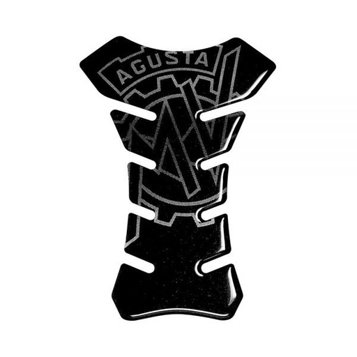 [18155] Protector Tanque Adhesivo 3D Racing Logo MV AGUSTA Nero