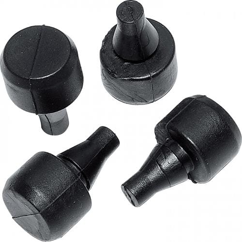 [Z126A] Repuesto Tapones Caucho Parrilla Givi x 4 Alta Monorack