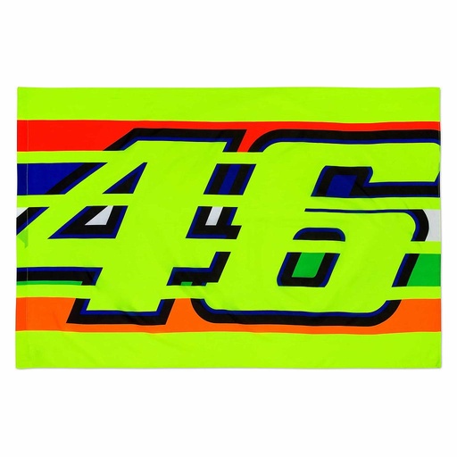 [VRUFG355403] Bandera VR46 rayas Multicolor