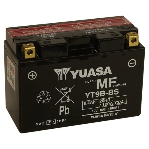[YT9B-BS] Bateria Yuasa Acidos / YT9B 12V