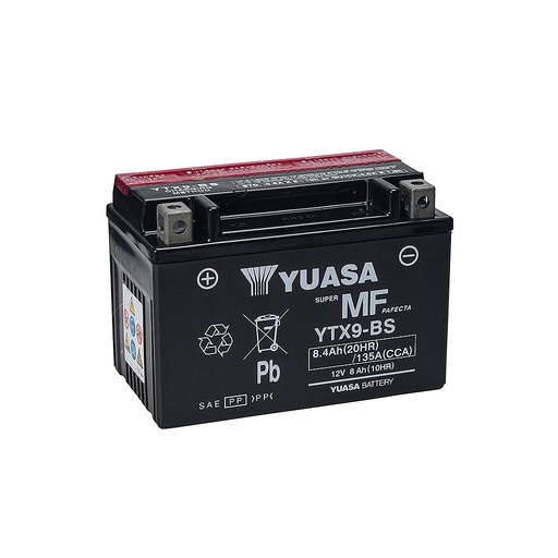 [YTX9] Bateria Yuasa Pila (YTX9-BS) CBR900/ Z1000 03-12 / Ninja250 /
