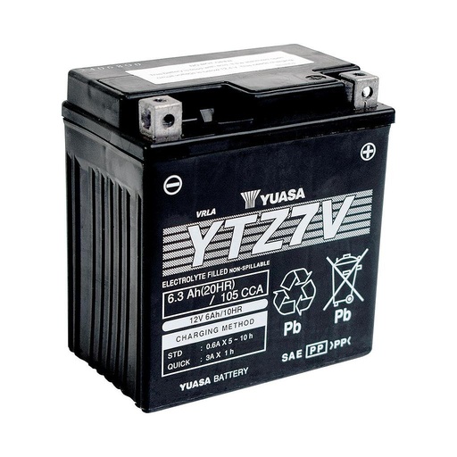 [YTZ7V] Bateria Yuaza YTZ7V (WET) Nmax