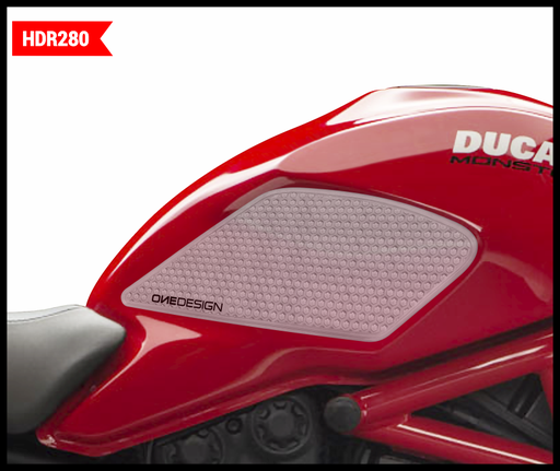 [HDR280] Protectores de Tanque Laterales OneDesign HDR Ducati Monster 797/821/1200 14/18
