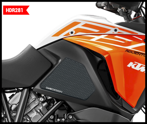 [HDR281] Protectores de Tanque Laterales OneDesign HDR KTM Negro