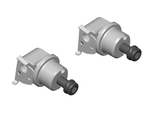 [PE800A] Adaptadores Calapies Rizoma Pasajero BMW R 1250 GS / R1200GS 14 / S1000 XR 15