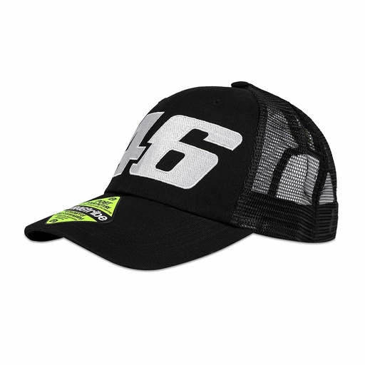 [COMCA326204] Gorra VR46 Core Large Black