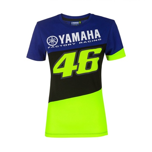 Camiseta Mujer VR46 Dual Yamaha VR46