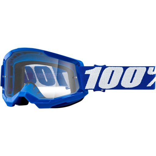 [50421-101-02] Gafas 100% Strata 2 Azul - Lente Transparente