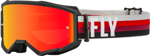 [37-51493] Gafas Fly Zone Negro/Rojo Lente Rojo Espejo Amber