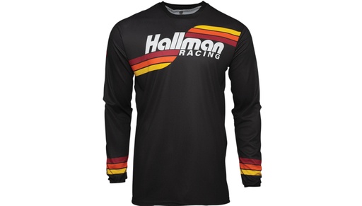 [2910-6218] Hallman Tres Jersey - Black - Large