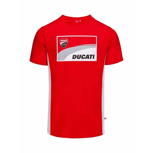 [1836001-XXL] Camiseta Contrast Sides DUCATI