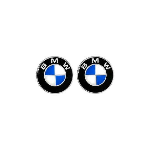 [321/BMW] Emblema Adhesivo BMW Logo 3D 21mm x 2 Und
