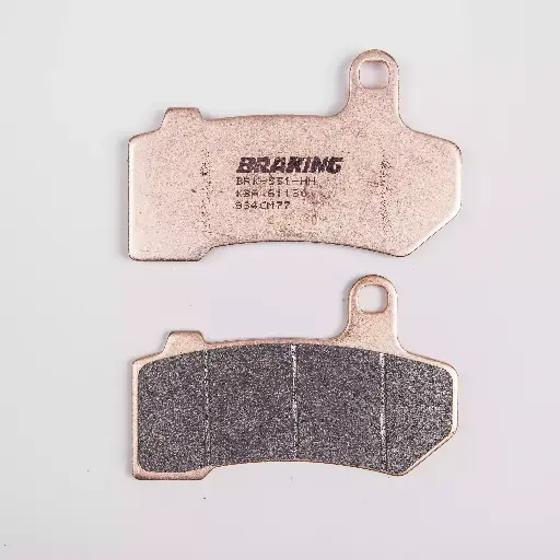 [934CM77] Pastillas Freno Sinterizada Del-Tras Harley Davinson VRSCA/ V-Rod / FLHRC / FLHX Street 