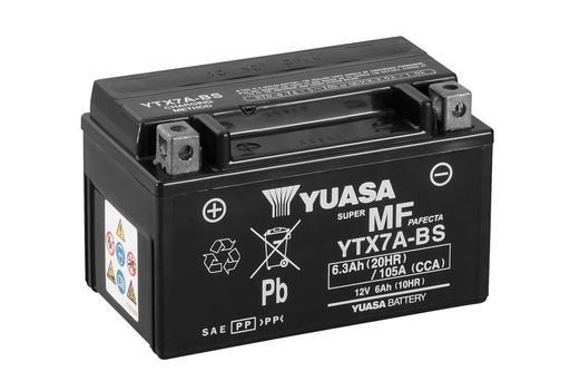 [YT7B-BS] Bateria Yuasa YT7B-BS / YT7B 12V