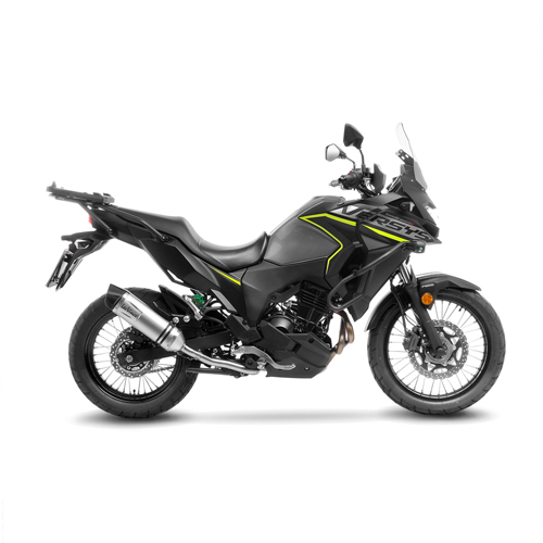 [14419EU] Exosto Slip-on Leovince LV One Kawasaki Versys X300 / Adv Inox