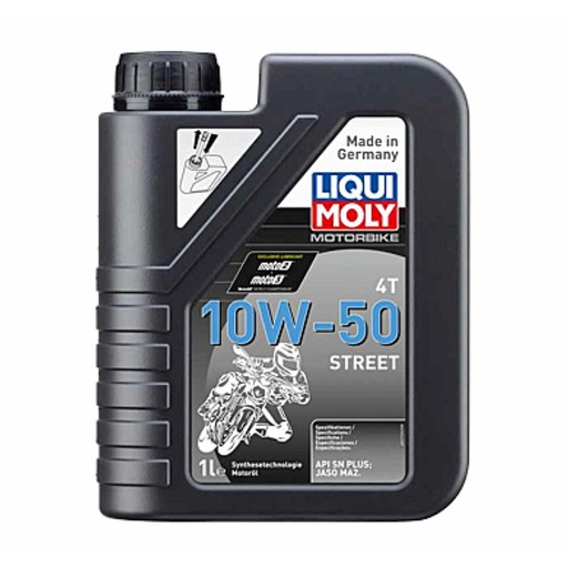 [LM21725] Aceite Liqui Moly 10W50 Street 4T x 1L