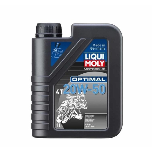[LM21867] Aceite Liqui Moly 20W50 Optimal Mineral 4T x 1L