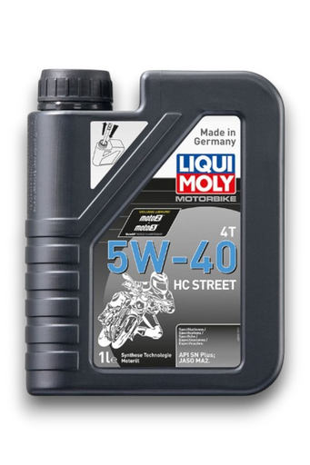 [LM20750] Aceite Liqui Moly 5W40 Sintetico HC Street LM 4T x 1L
