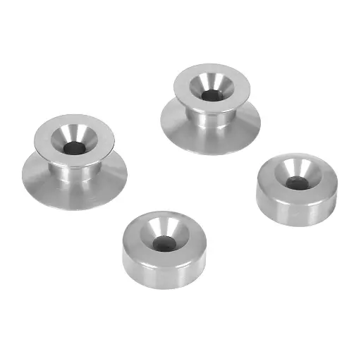 [90339] Kit soportes caballete - 10 mm - Aluminio