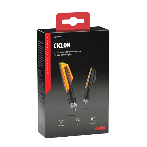 [90473] Direccionales led Lampa Cyclon - 12V LED