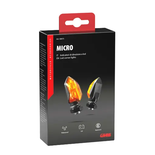 [90475] Direccionales Led Micro- 12V LED