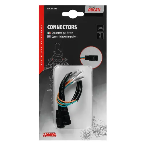 [91604] Kit Cables Direccionales Ducati (Tipo 1) x2 und 