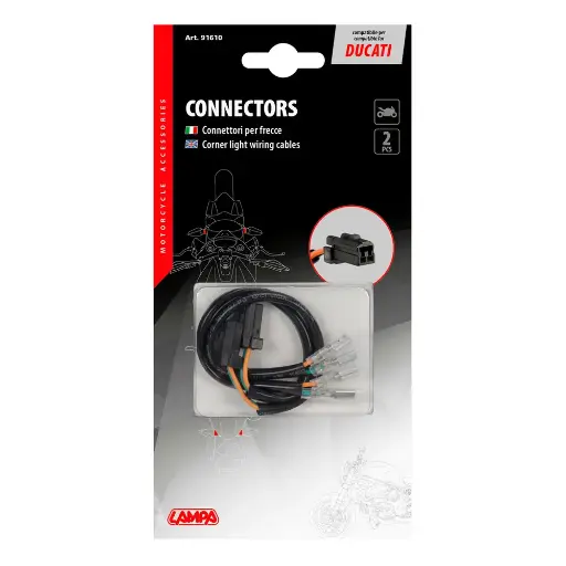 [91610] Kit Cables Direccionales Ducati (Tipo 2) x2 Und