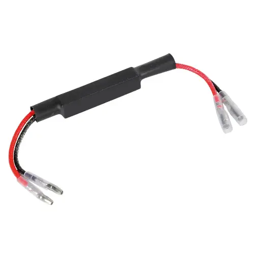 [91615] Resistencias precableadas con conectores rápidos, 2 uds. - 12V - 10 OHM - 10 W