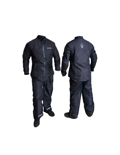 Conjunto Impermeable Hombre Spartan Ultra Negro
