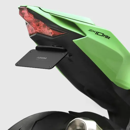 [PTU050B] Porta Placa Rizoma Flat Out  (Eliminador Guardabarro) Kawasaki Ninja 1000 ZX-10RR(2025)