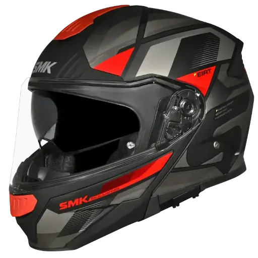 [1000085381] Casco Abatible SMK Gullwing Venture Brillante Gafas Pinlock Ready CE22.06