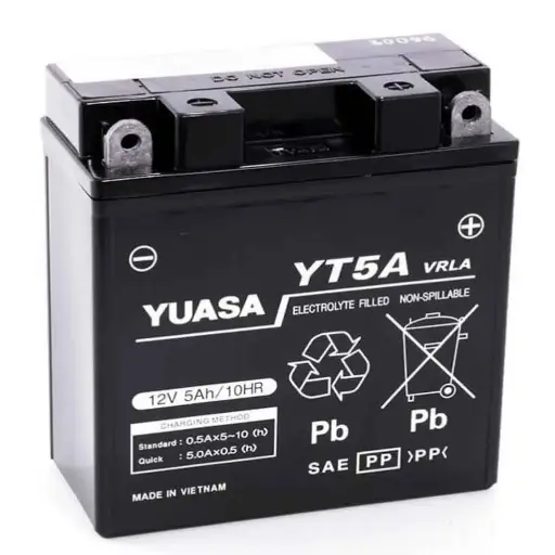 [YT5A] Bateria Yuasa WC (12V-5Ah) Crypton