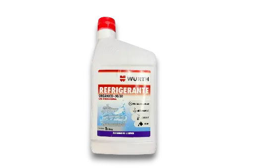 [08933321501R] Refrigerante Anticongelante Wurth 50% Base Glicol x 1L