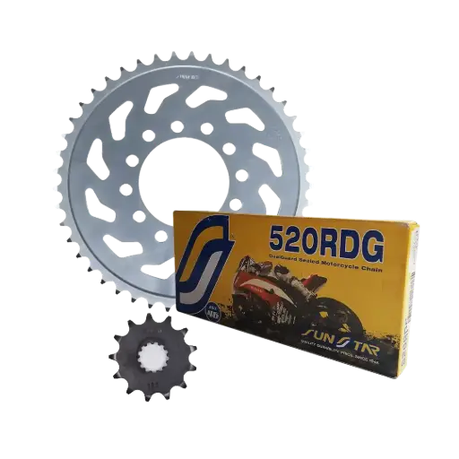 [32515+1-3356-46+SS520RDG-120N] Kit Arrastre Sunstar 520 Kawasaki ER-6N Versys/650 