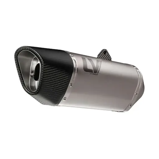 [9799TU] Escape Adaptable Leovince LV-14R Ø54 L=270mm Titanio