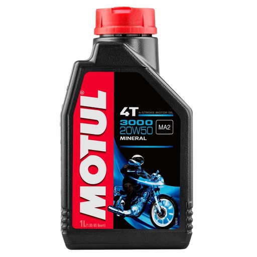 [107306] Aceite Motul 3000 20W50 1L 4T Mineral